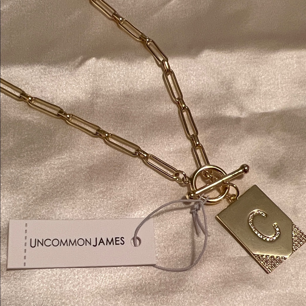 Uncommon James Leave Your Mark Gold Initial C Necklace 15$